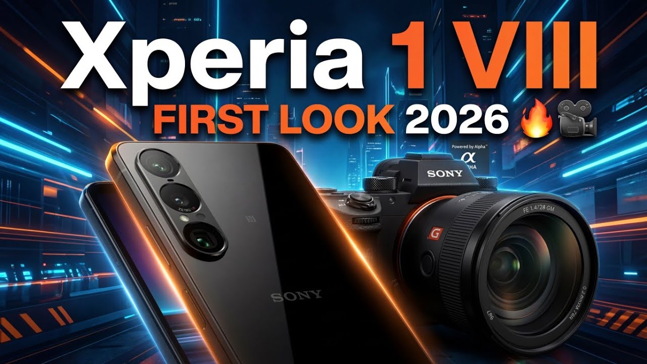 Первый взгляд на Sony Xperia 1 VIII – флагман для создателей контента?