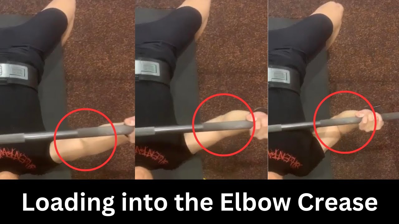 Loading into the Elbow Crease for Your Bench Press Bar Path