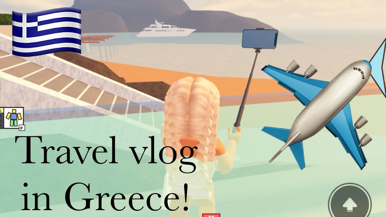 Travel vlog Roblox going to Greece/ roblox roleplay with voiceover/Roblox Berry Avenue #roblox