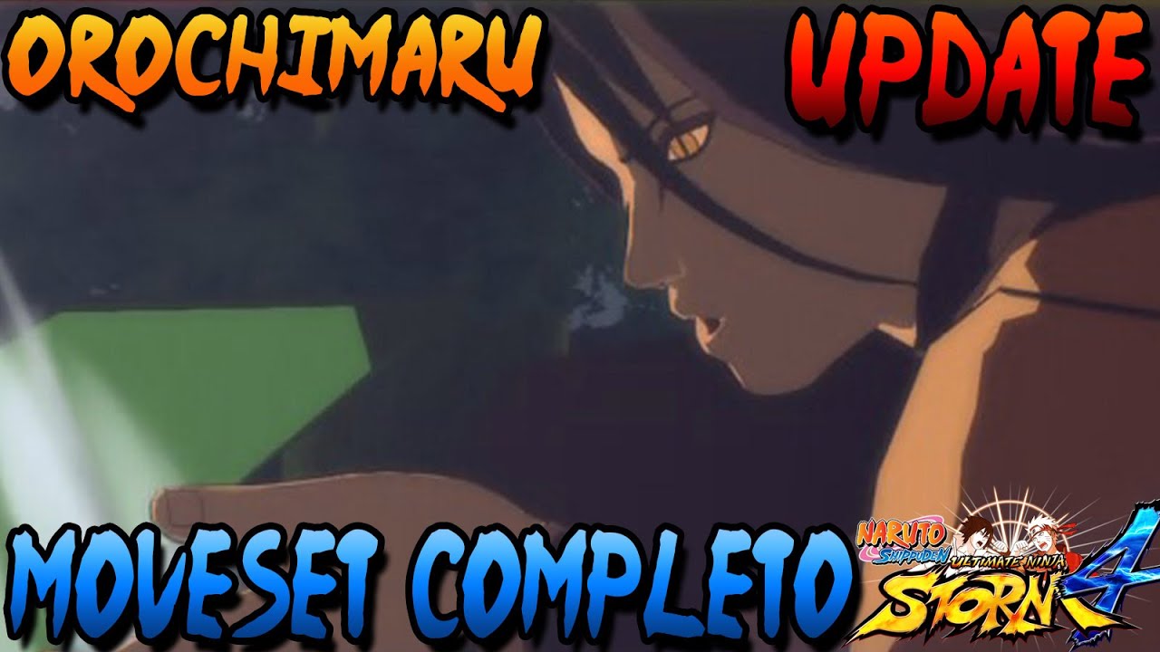[DLC UPDATE] Naruto Storm 4: Orochimaru Moveset Completo