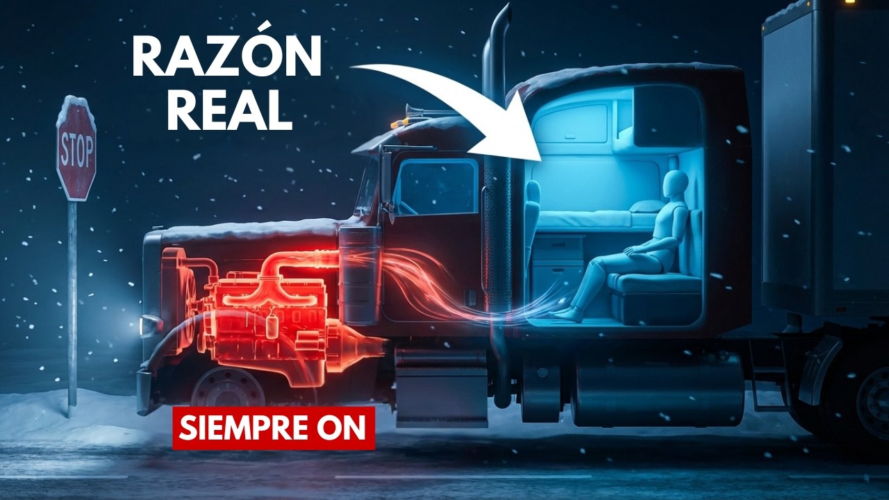 Por Qué los Camioneros NO Apagan el Motor en Muchas Paradas?