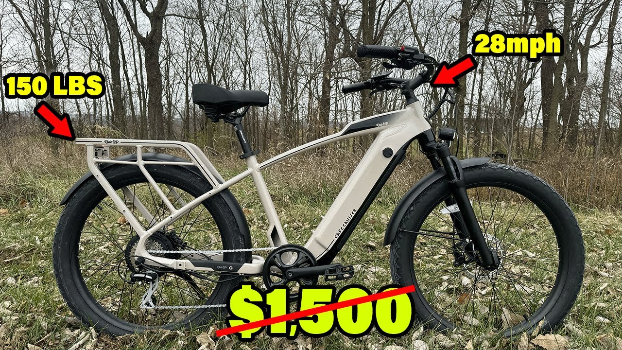 Ride1Up Cafe Cruiser: A laid back electric bike with a secret.