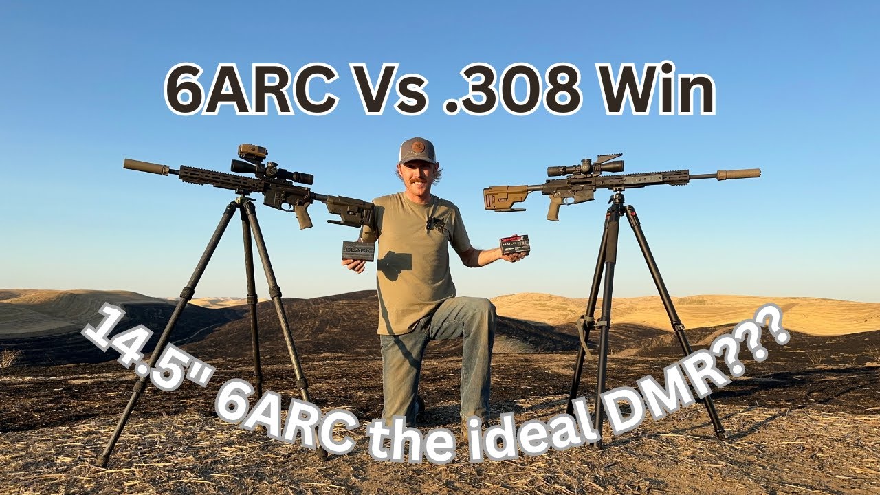 Does 6mm ARC match 308 performance? Side by side compare