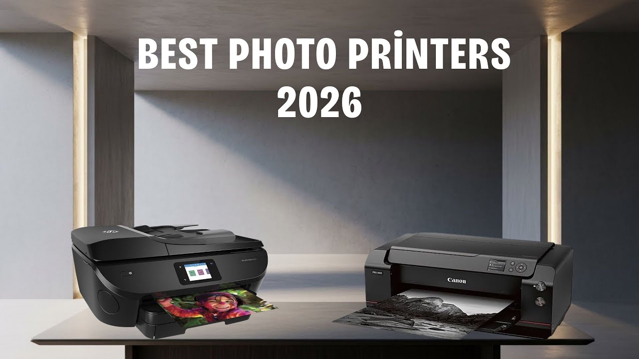 Top 5 Best Photo Printers 2026 From Pro Studio to Home Office