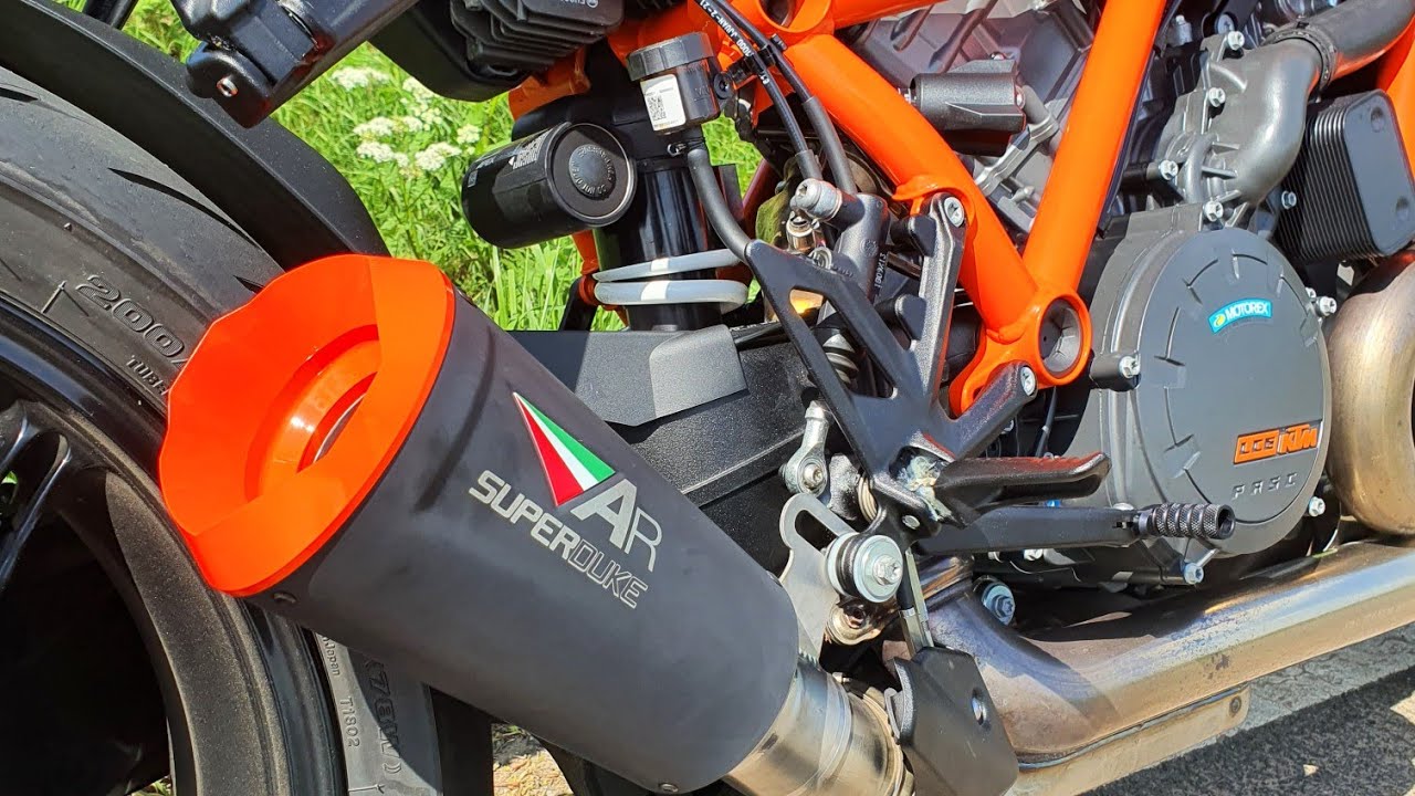 Austin Racing V3 200mm DB Compliant | 2021 Ktm 1290 SuperDuke R Exhaust Upgrade