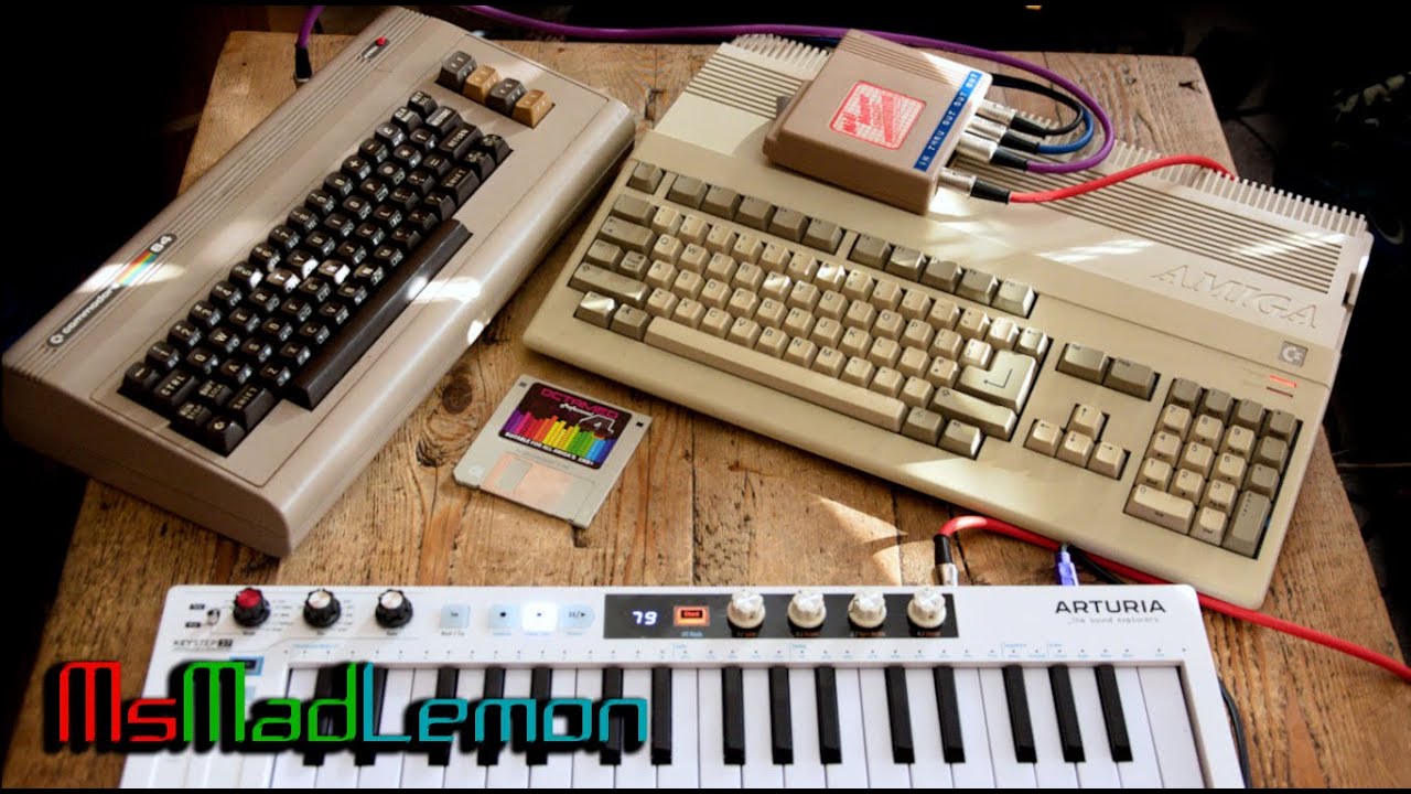 Creating Music With Commodore 64 & Amiga Together