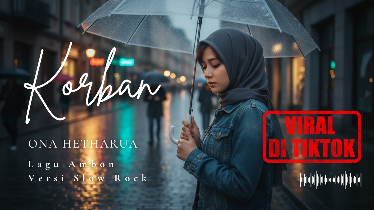 Lagu yang Bikin Jutaan Orang Menangis 💔💔 Korban - Ona Hetharua Lagu Viral Ambon -  Versi Slow Rock