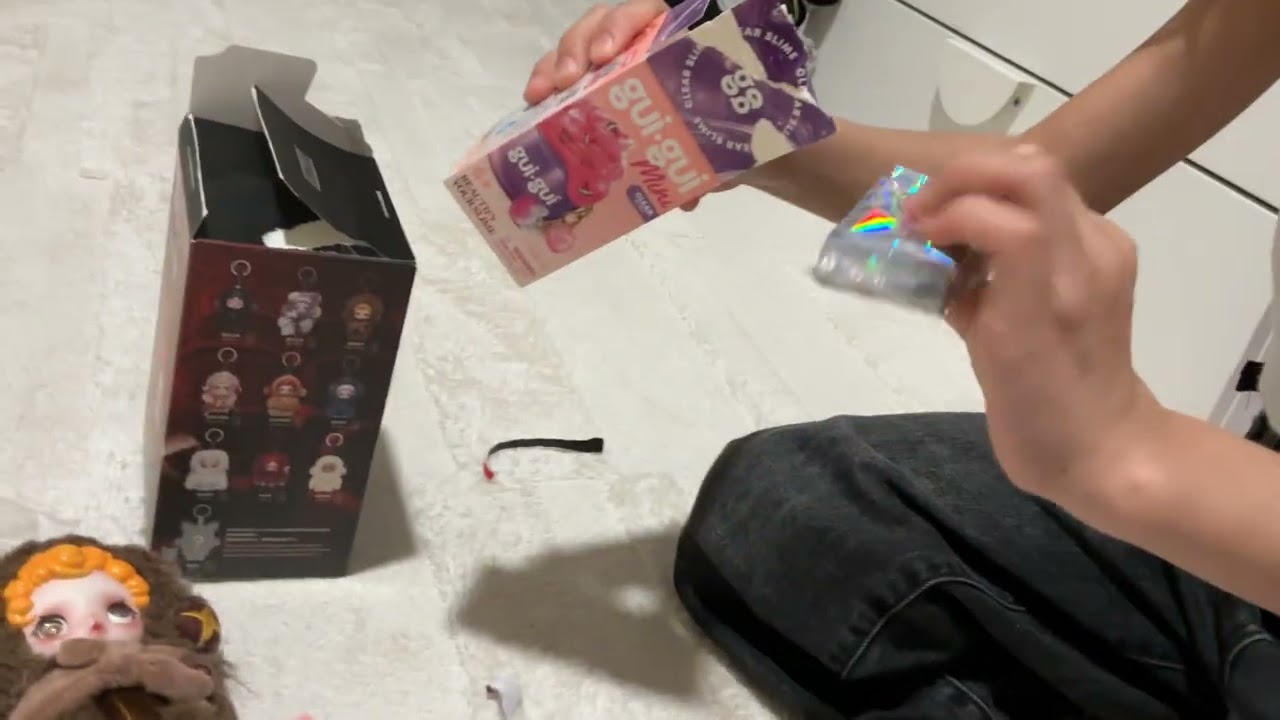 Unboxing of two mystery boxes 