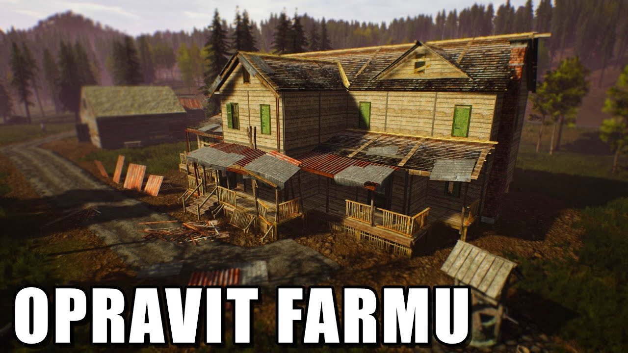 Zdědil jsem farmu a tak jí musím zbourat a postavit znovu! - Ranch Simulator #1