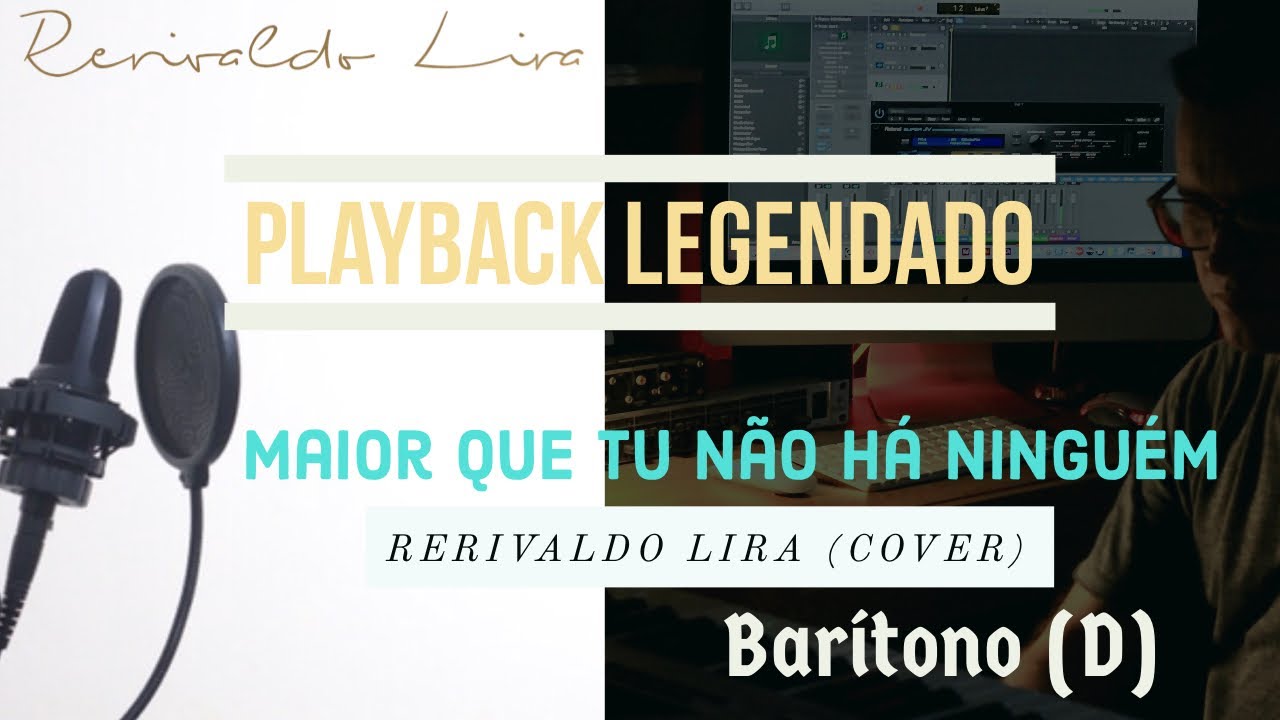 Maior que Tu n&atilde;o h&aacute; ningu&eacute;m | Playback Tom para Bar&iacute;tono (D)