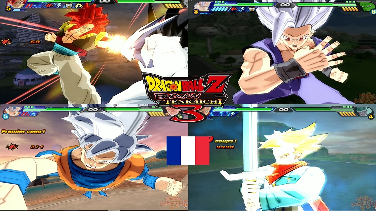 Dragon Ball Z Budokai Tenkaichi 3 VF MOD : Les Meilleures Attaques Ultimes (Voix Françaises)