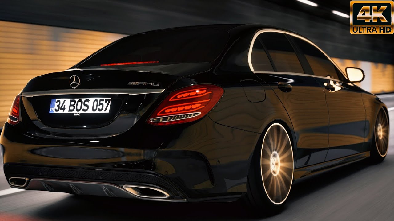 Sensin Benim Herşeyim (Ritim Mix) Keskin & Lvbelc5 & Uzi |MercedesBenz C300 l ASSETTO CORSA(4K KLİP)