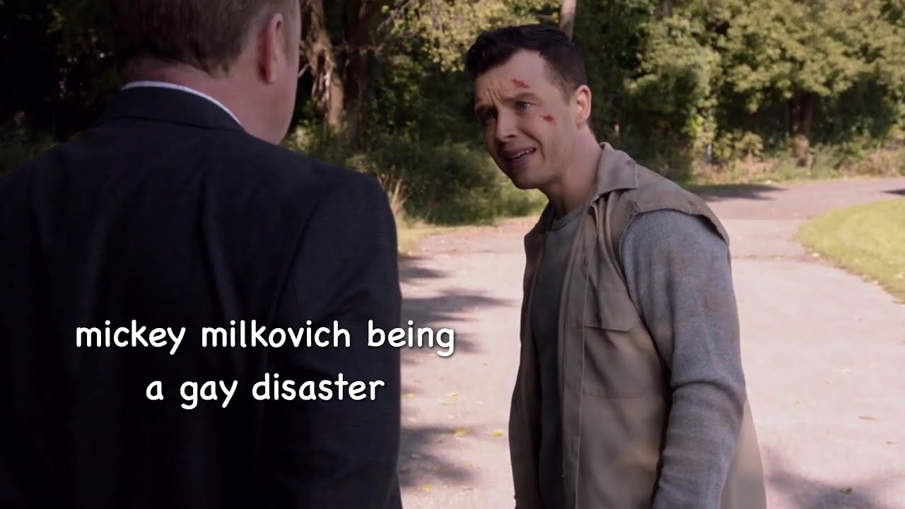 mickey milkovich being a gay disaster for 9 minutes straight