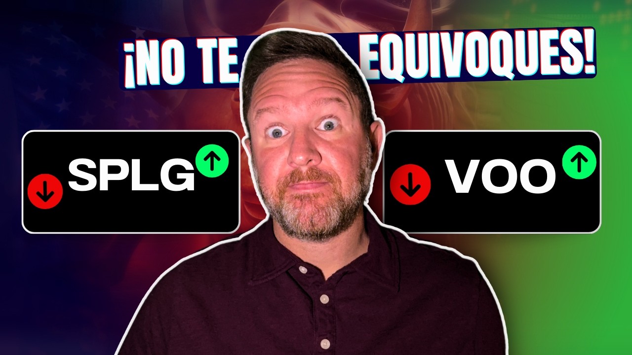 🧠 &iquest;Invertir en VOO o SPLG? La respuesta clara y sin rodeos para principiantes #negocios #alexrancel