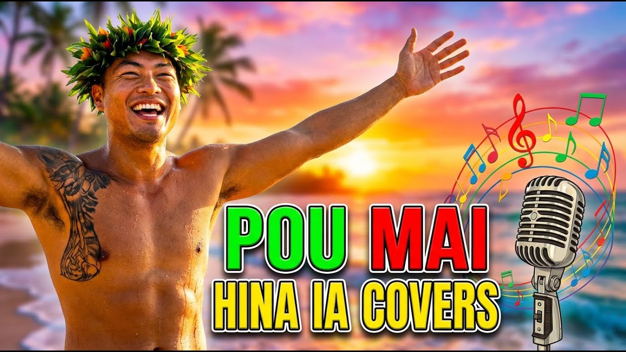 🕊️ POU MAI | Louange & Reggae - Tahitian Cover  (Hina IA Covers )​​​ 🙏