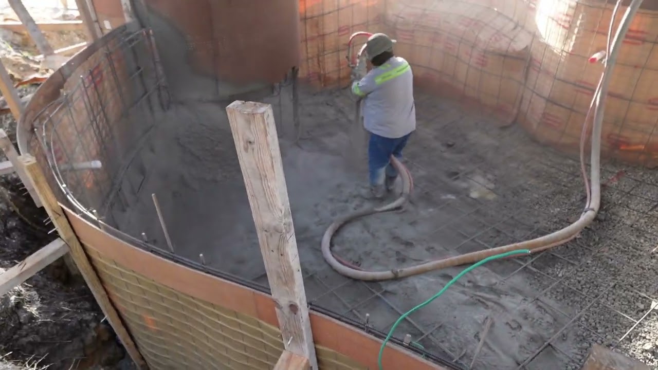 Day in the Life of a Pool Builder Gunite Shoot | Brevard County, FL