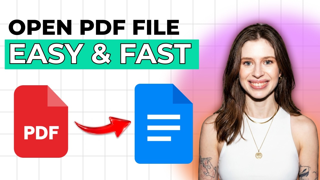 How to Open PDF File in Google Docs [2026 Full Guide]