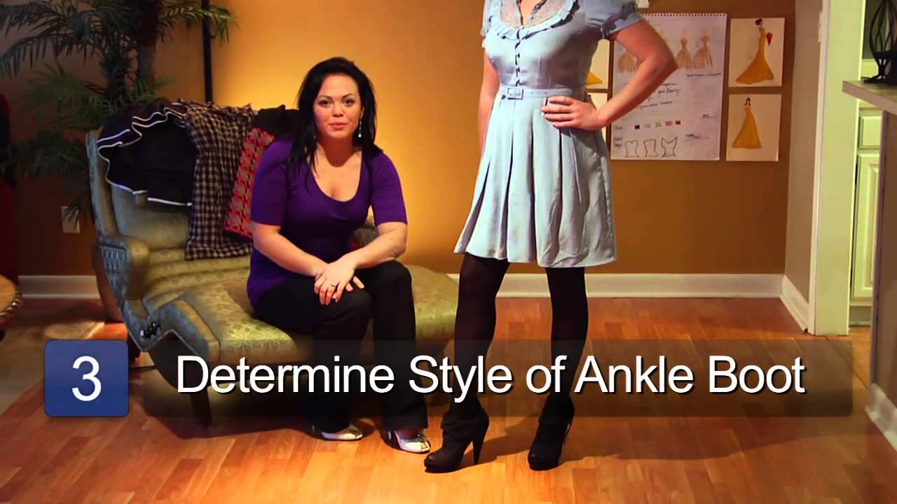 How to Wear Ankle Boots With Dresses