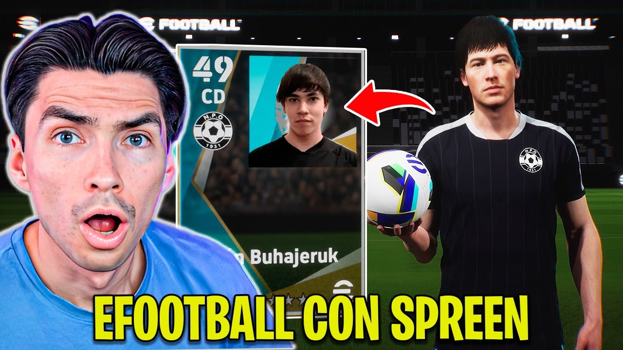 METIERON A SPREEN EN EFOOTBALL 😂 ¿JUEGA MÁS DE 1 MINUTO?