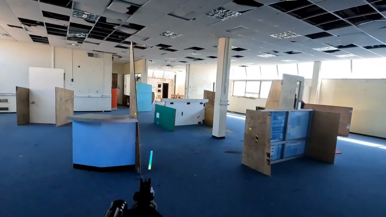 polarstar arp9s custom and custom aap01s game play at Spartan Airsoft cqb mine and lukes game play