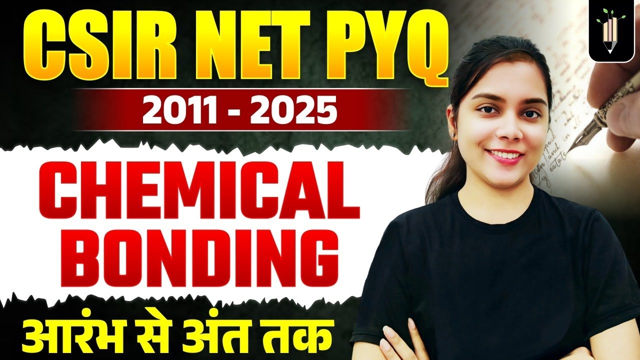 Chemical Bonding CSIR NET PYQ A to Z