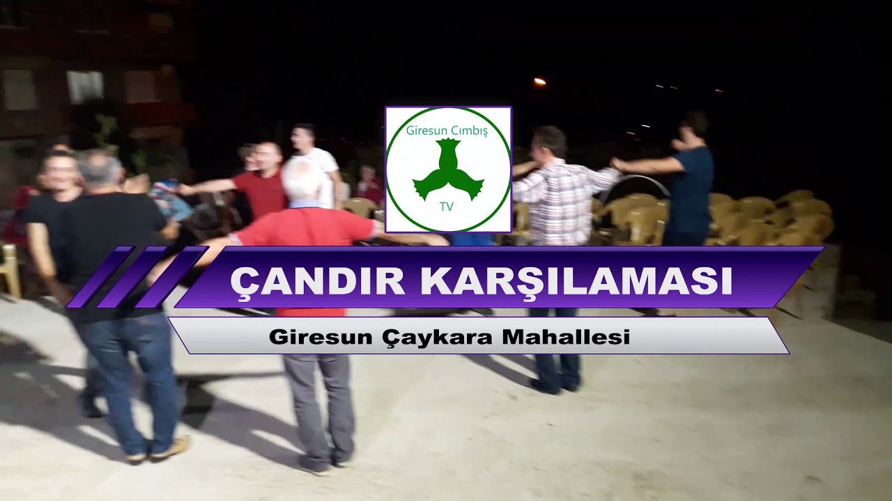GİRESUN KARŞILAMASI - ÇAYKARA MAHALLESİ UŞAKLARI ÇANDIR KARŞILAMASI OYNUYOR