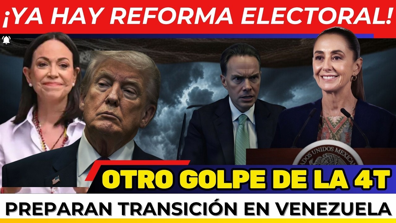 ¡OTRO GOLPE DE LA 4T! FILTRAN Reforma Electoral. Preparan TRANSICIÓN en Venezuela