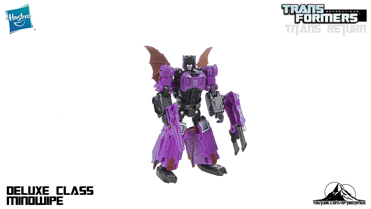 Transformers Titans Return Deluxe Class MINDWIPE Video Review
