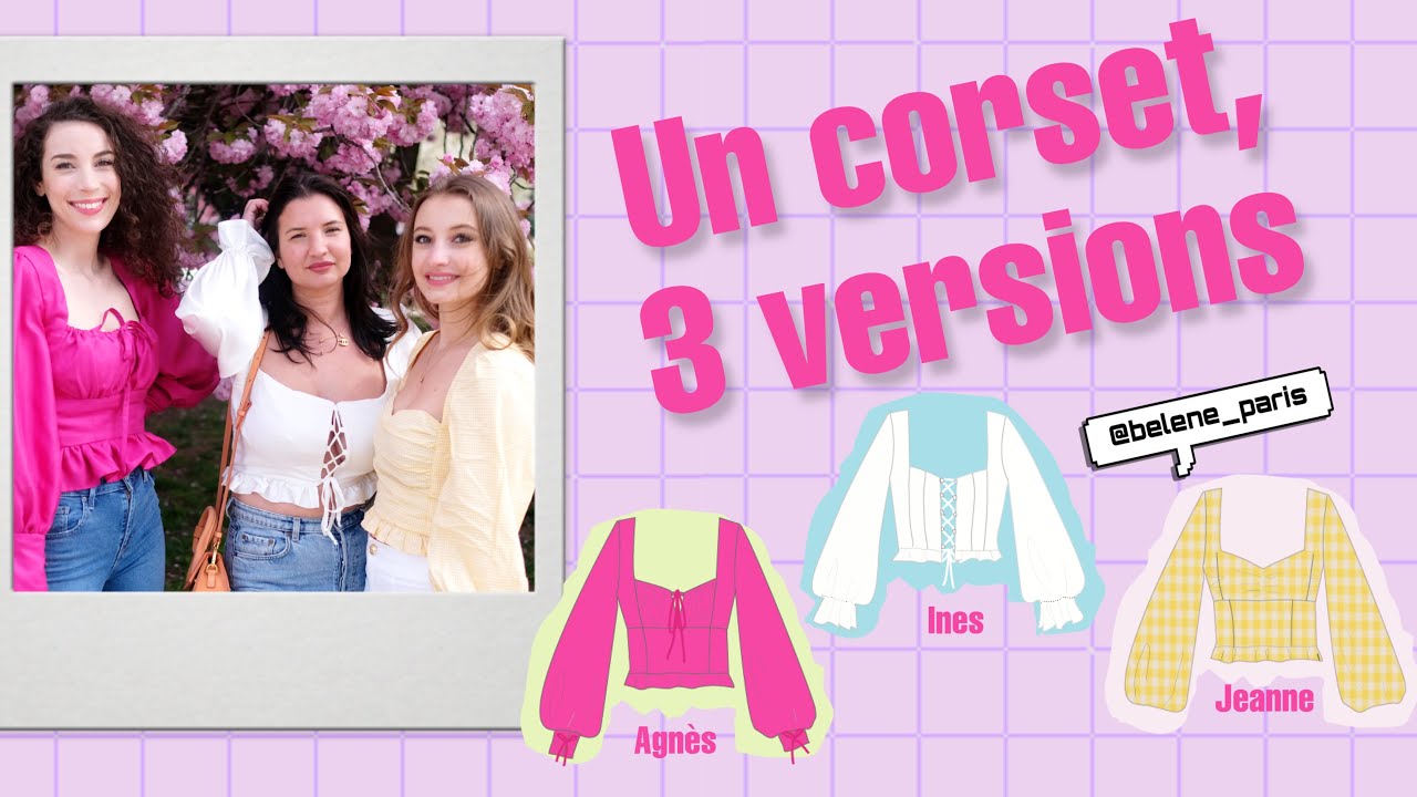 📣 COUTURE SQUAD 📣 : On teste le patron de corset Bélène Paris en avant-première