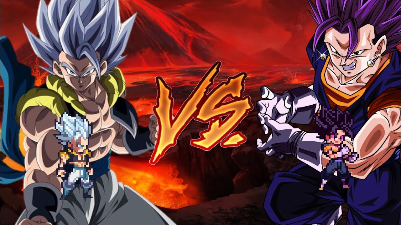 GOGETA VS VEGETTO #sprite #spritesanimation #dragonball 