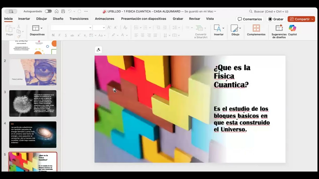 FISICA CUANTICA - UN FELIZ BOLSILLO LLENO DE DINERO - GRUPO 4.0