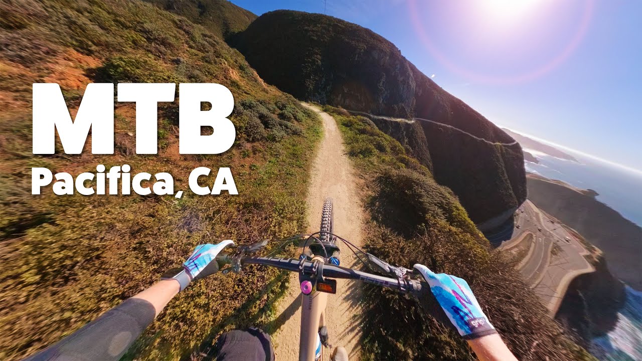East Coasters First MTB ride in Pacifica, CA