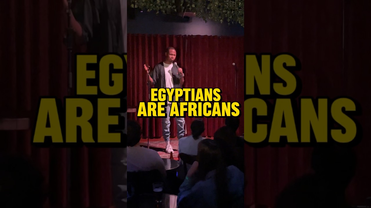 Are Egyptians Africans? #egyptian #african #comedy #funny #standupcomedy #jokes