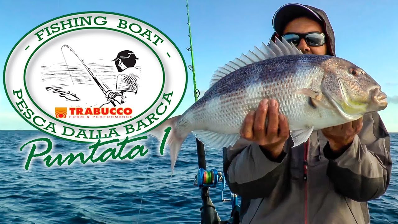 Trabucco TV - FISHING BOAT - TRAINA COL VIVO con AFFONDATORE di Simone Chiariglione Episodio 1