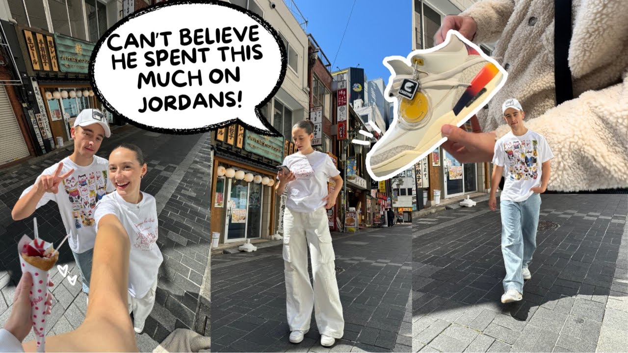 Day 3 In Japan! - Behind The Scenes Filming Dance Videos, Shopping, Dessert & Shibuya Crossing!