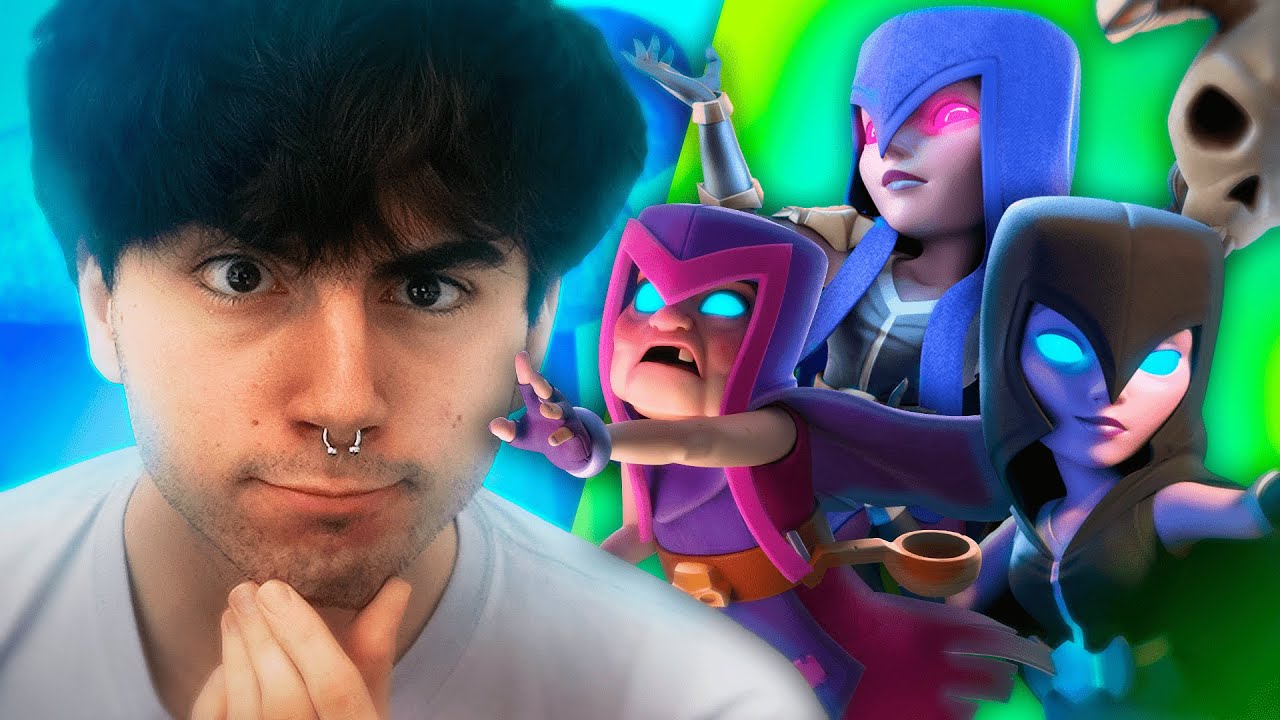 ROMPÍ CLASH ROYALE CON TRIPLE BRUJA😈