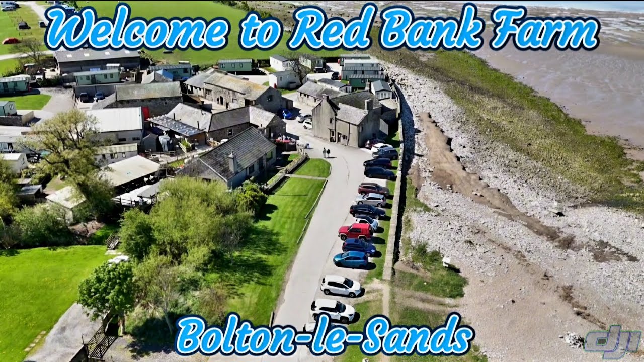 Welcome to Red Bank Farm in Bolton-le-Sands with our new Dji mini 4 pro...