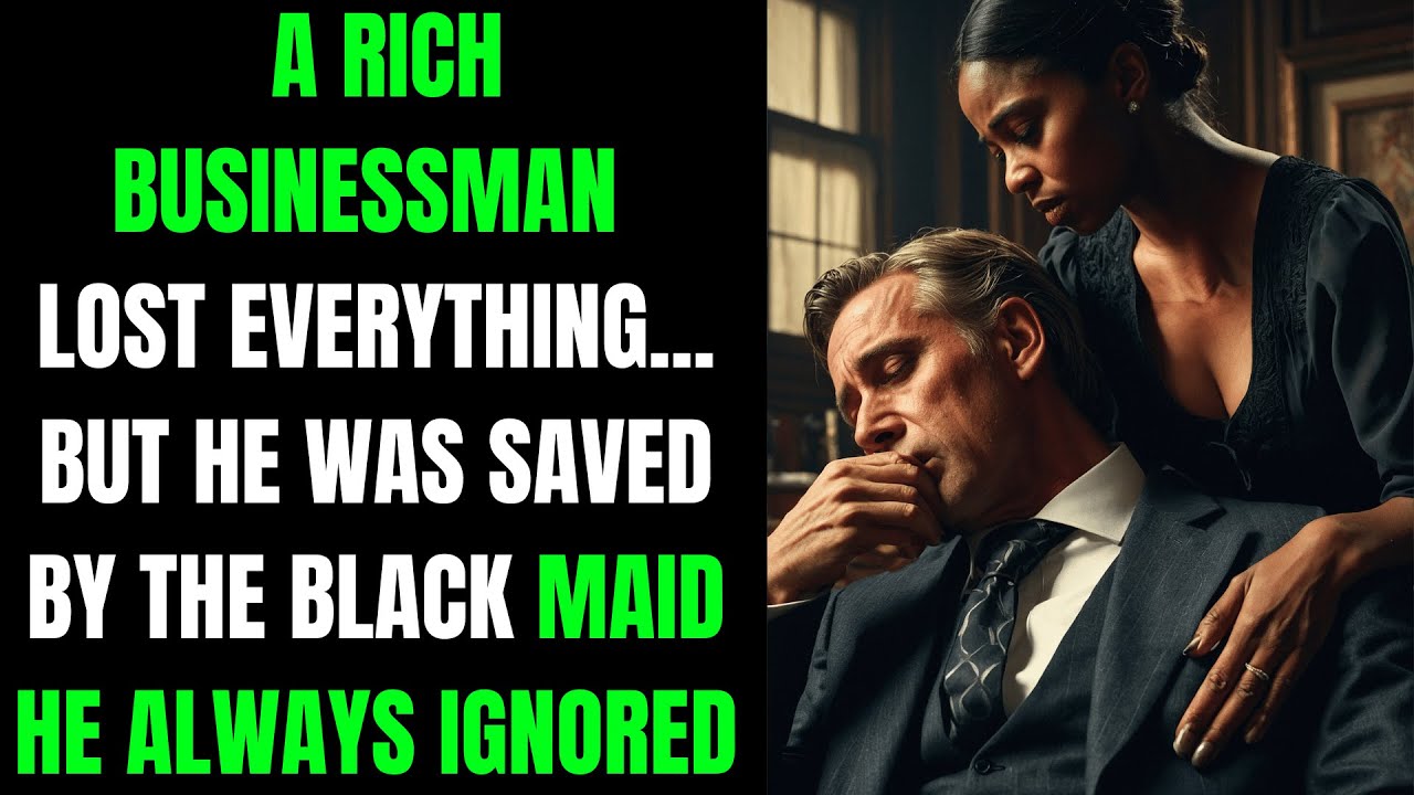A RICH BUSINESSMAN LOST EVERYTHING... BUT HE WAS SAVED BY THE BLACK MAID HE ALWAYS IGNORED