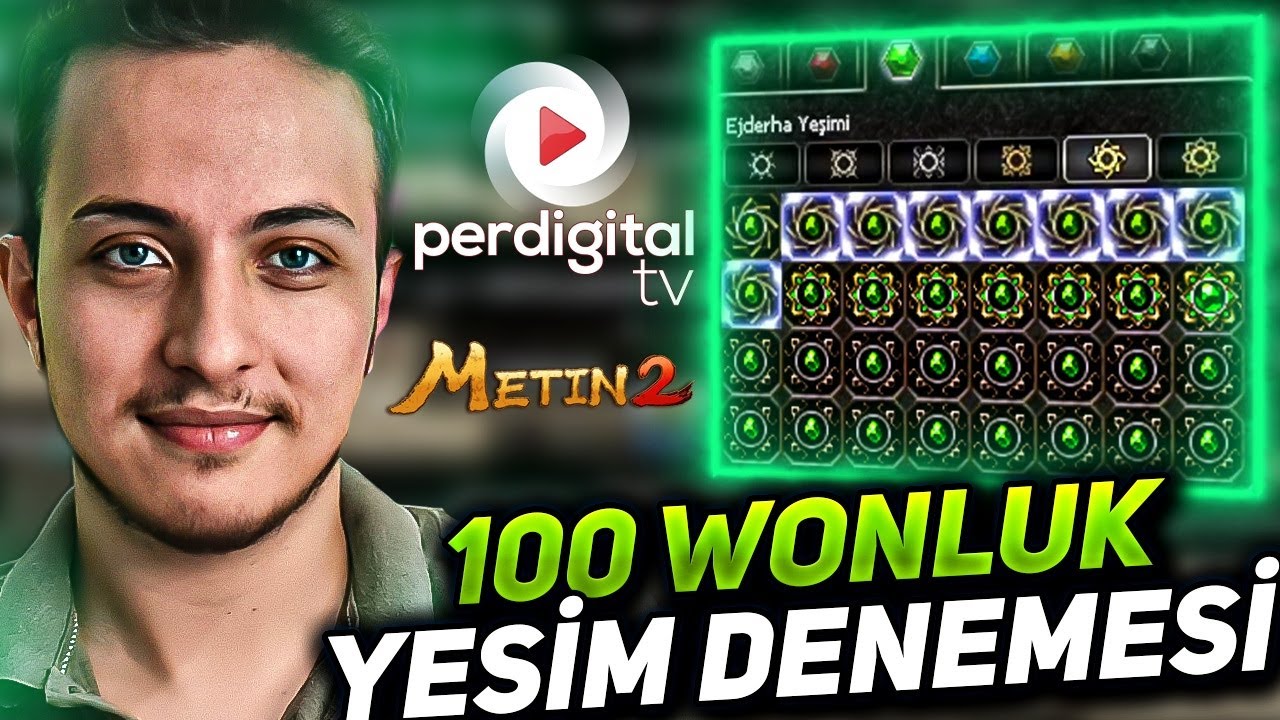 100 Won'luk Yeşim Denemesi - Metin2 TR #245