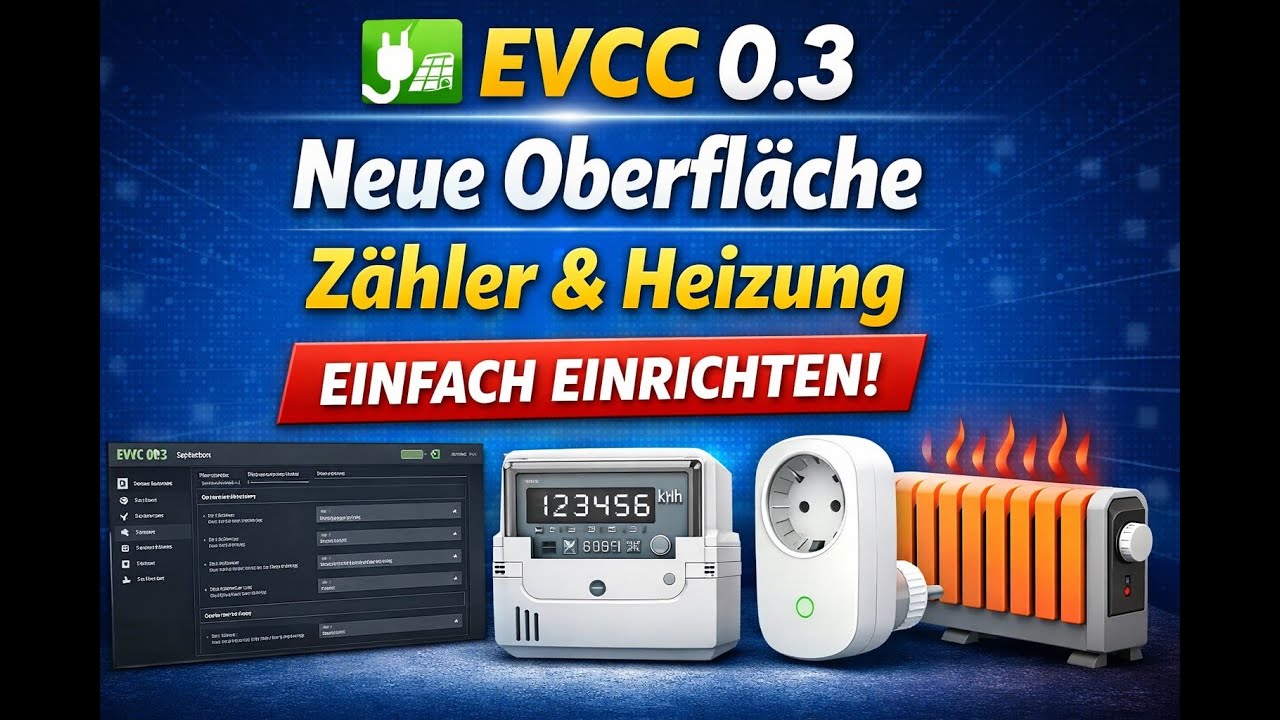 EVCC Update 0.3 erkl&auml;rt &ndash; Neue Konfigurationsoberfl&auml;che, Z&auml;hler & smarte Steckdosen einbinden
