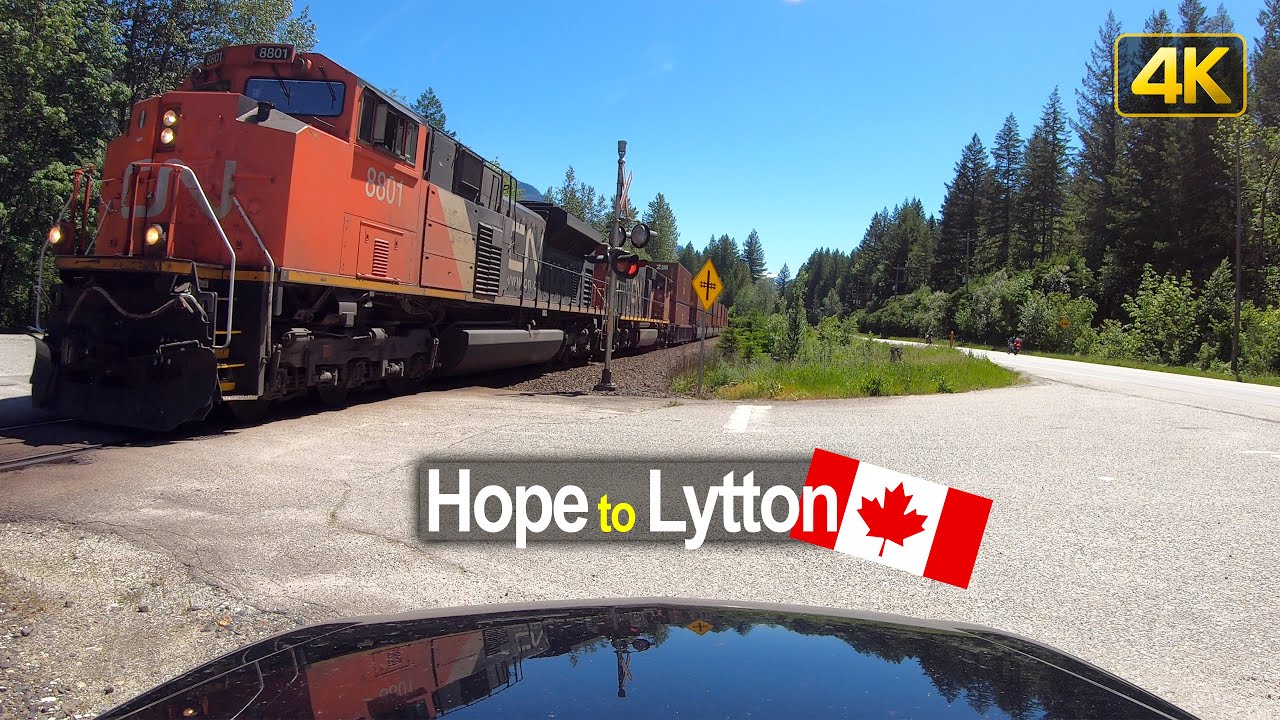 Driving from Hope to Lytton | British Columbia Canada
