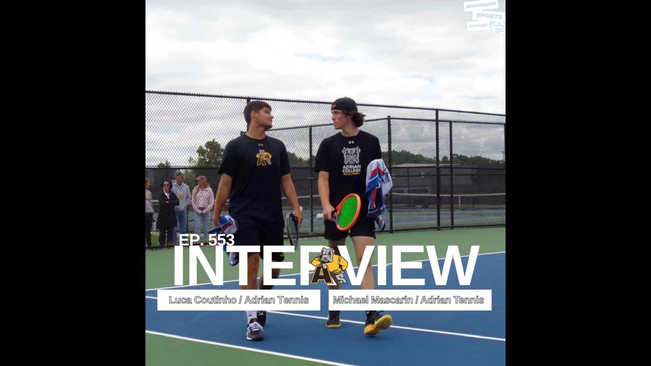 Episode 553: Interview with Adrian Tennis Doubles Partners Michael Mascarin and Luca Coutinho: