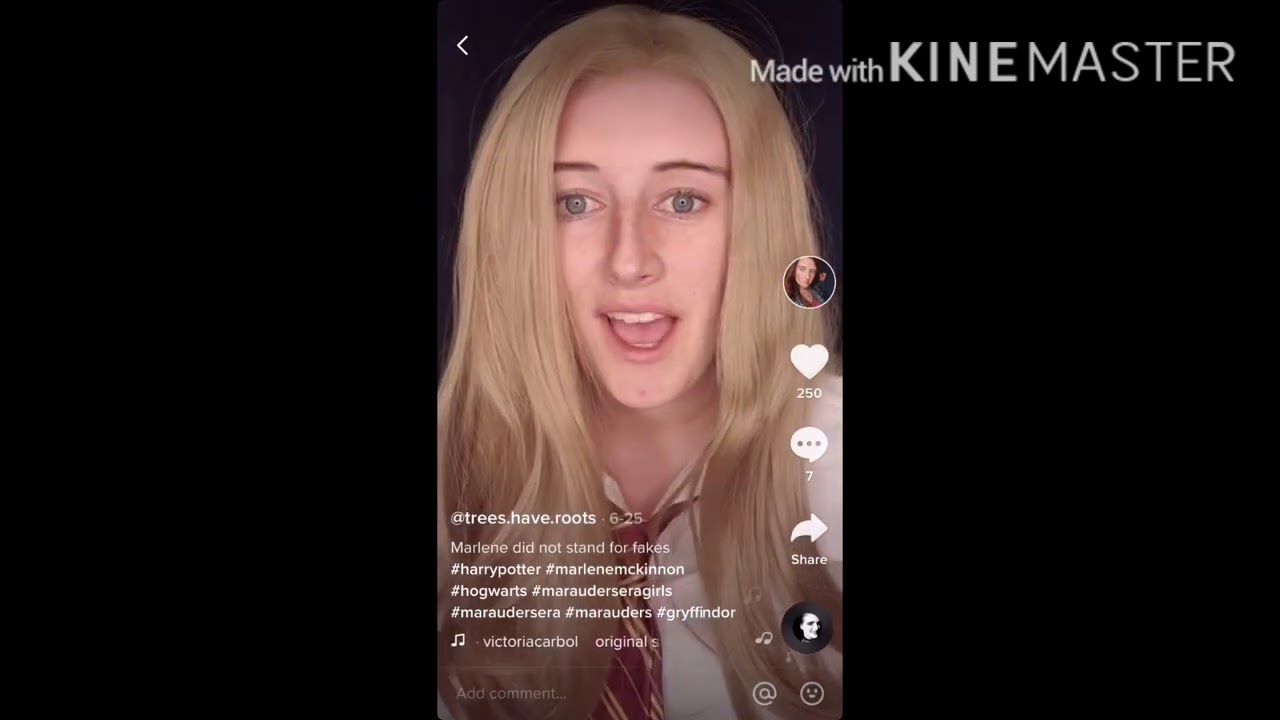 Maurauders girls tik toks