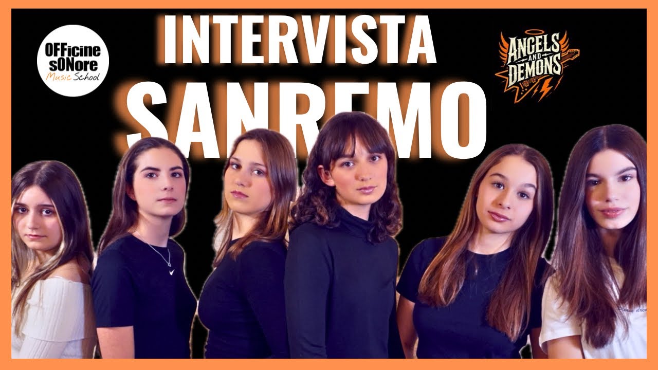 Angels & Demons - intervista per Wave TV a Sanremo Exclusive - Officine Sonore music school