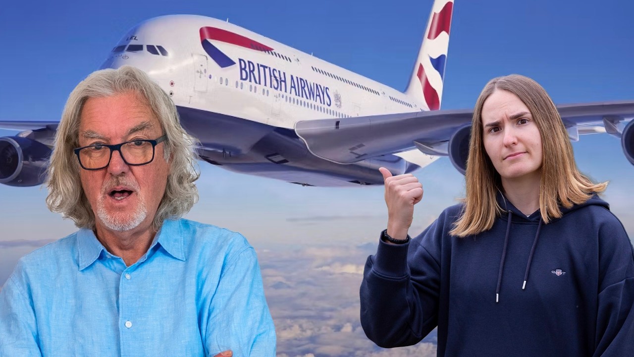 James May flew me home from LA | BA First Class