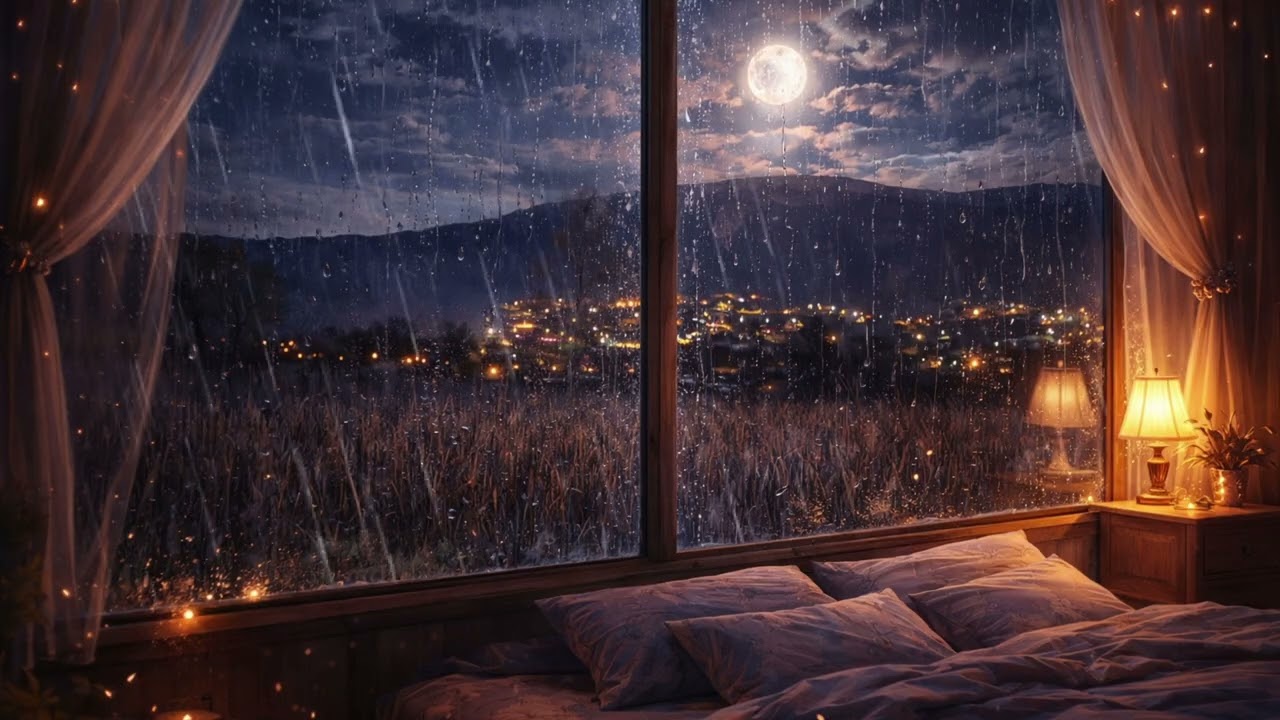 6 Hours of Soothing Rain Sounds & Piano for Deep Sleep
