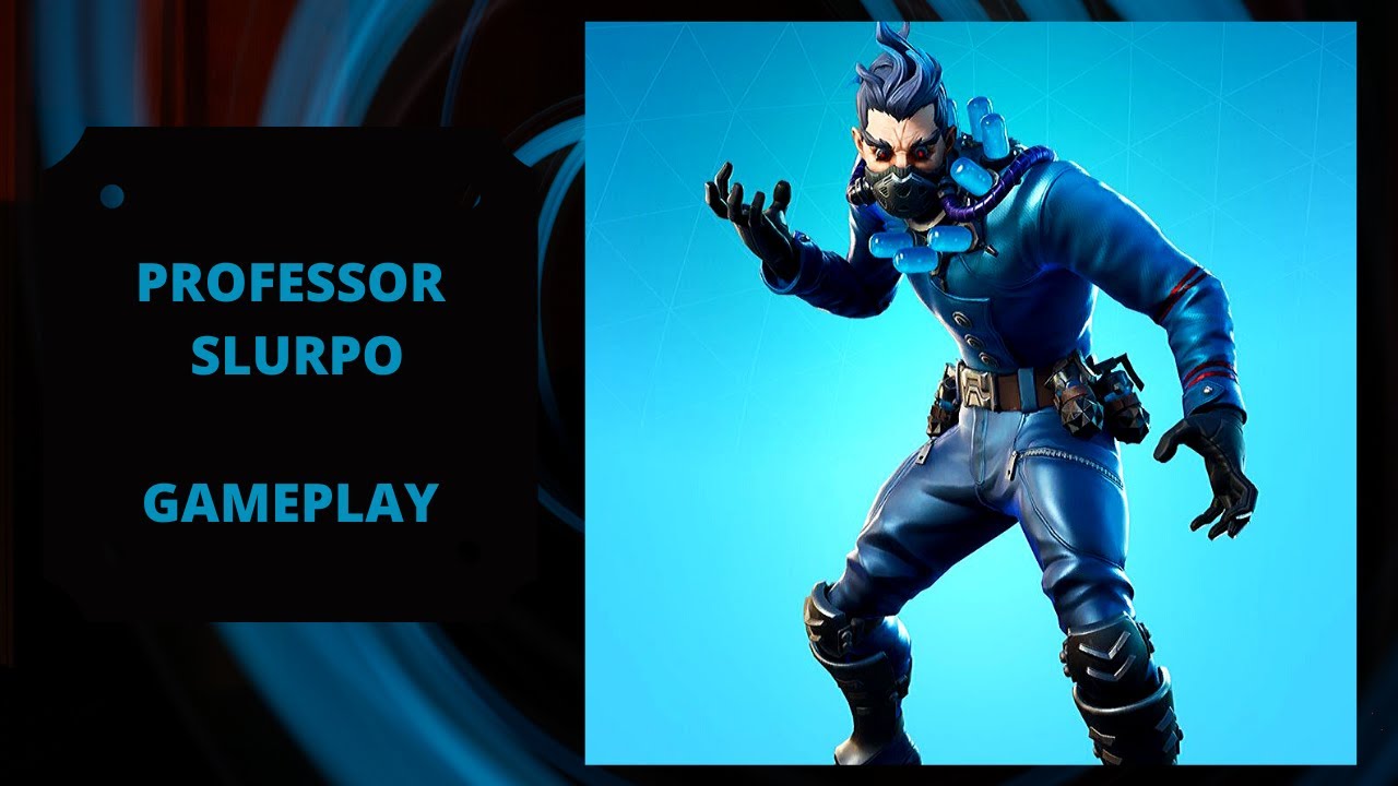 The *NEW* Professor Slurpo Gameplay(Fortnite Battle Royale)
