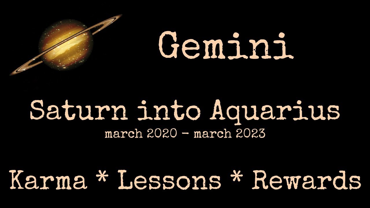 Gemini - Beautifully Blessed After The Storm! - Saturn Reading March 2020 - 2023