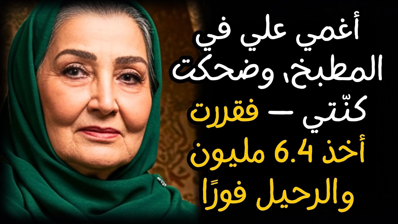 أغمي علي في المطبخ، وضحكت كنّتي — فقررت أخذ 6.4 مليون والرحيل فورًا