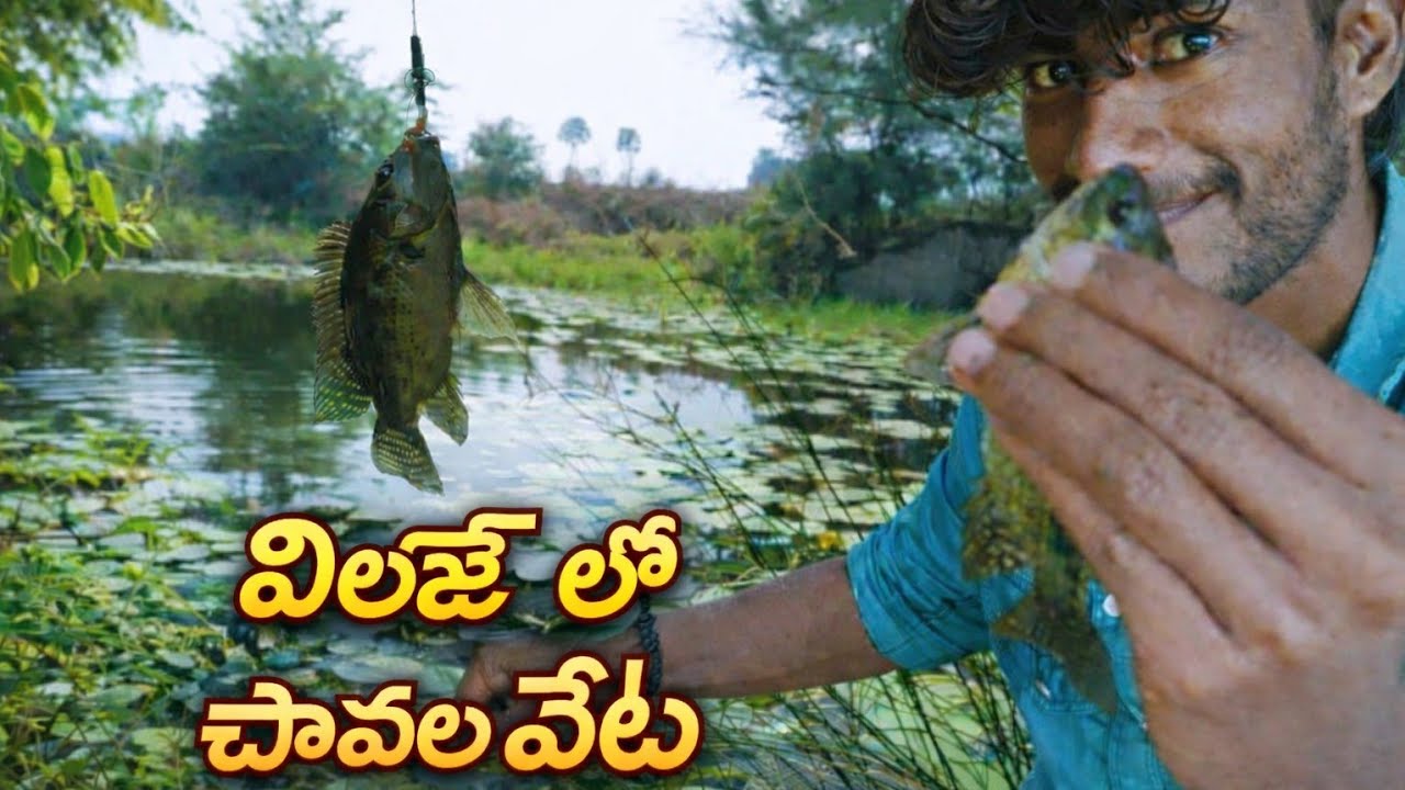 ఫస్ట్ టైమ్ ఈ స్పాట్‌లో ఫిషింగ్🎣 రిజల్ట్ ఏంటో చూడండి!#fishingvideo #teluguvlogs 